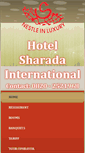 Mobile Screenshot of hotelsharadainternational.com